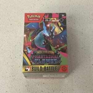 Mega Evolution Phantasmal Flames Build and Battle Box Sealed  ⭐️